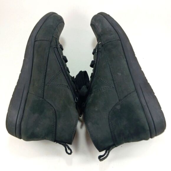 Vionic Women's Shawna Black Nutbuck Ankle Boot Orthopedic Zip Ankle 9 Wide...... - Picture 13 of 14